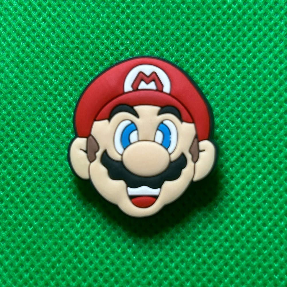 🌼 (5/$10 or 10/$15) NEW Super Mario Brothers Croc Charm. Bundle up to save more.